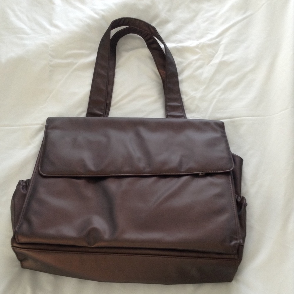 Brown Work/Computer Bag - image 1